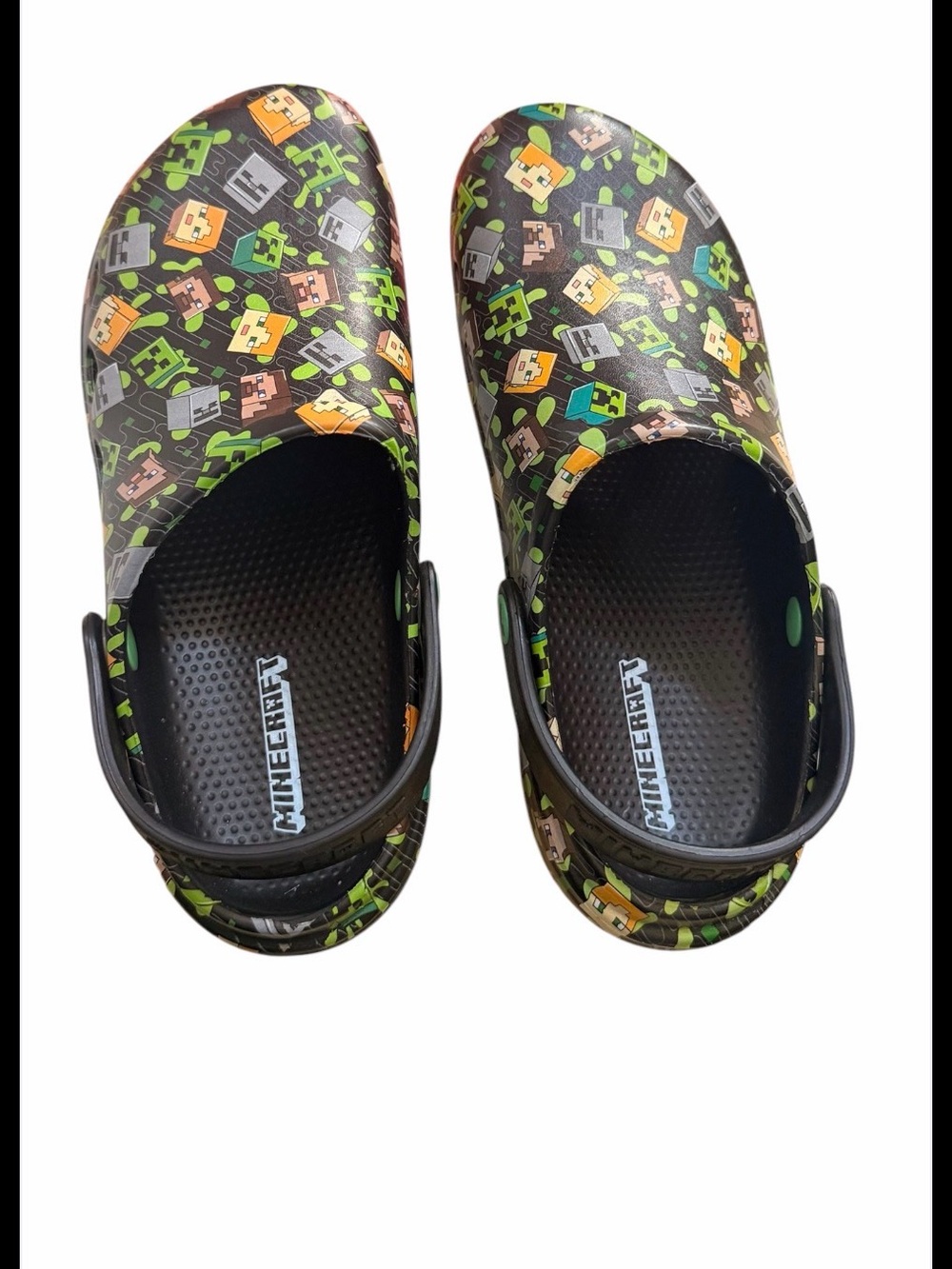 Minecraft AVA Clog Slip-On Shoes size 4 boys - Picture 2 of 8